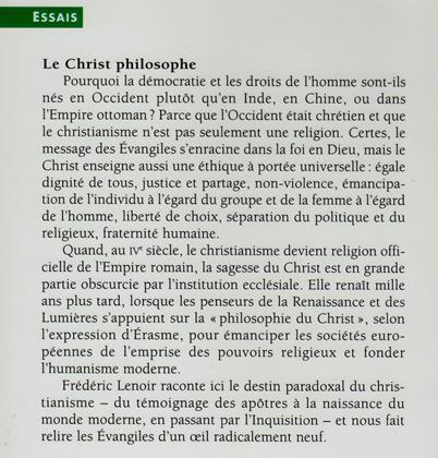 Le Christ Philosophe